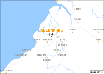 map of Kelumpang