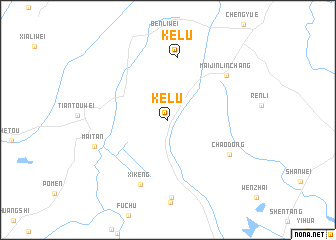 map of Kelu