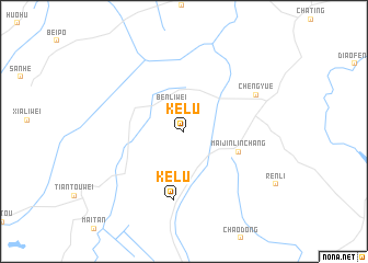 map of Kelu