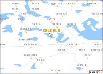 map of Kelvelä