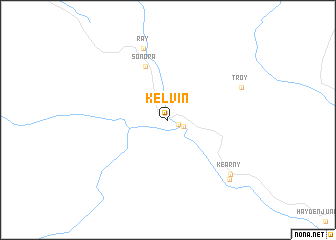 map of Kelvin