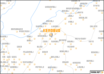 map of Kemabwa