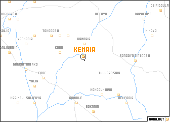 map of Kemaia