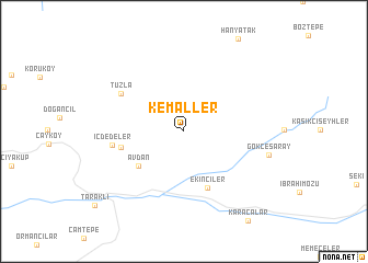 map of Kemaller