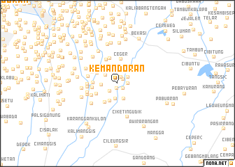 map of Kemandoran