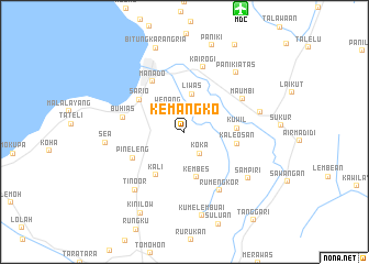 map of Kemangko