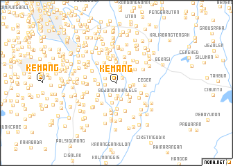 map of Kemang