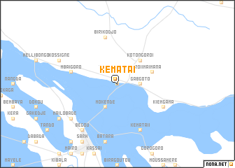map of Kémata I