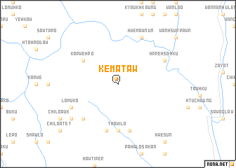 map of Kè-ma-taw