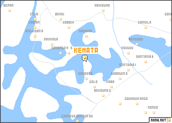 map of Kemata