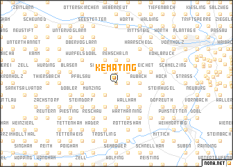 map of Kemating