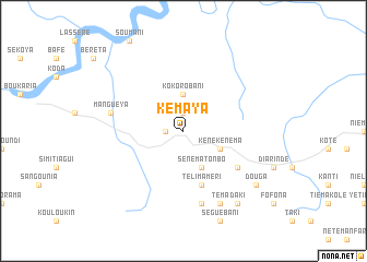 map of Kemaya