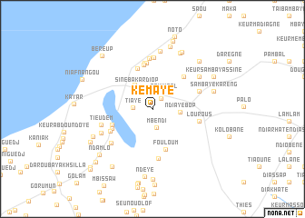 map of Kémaye