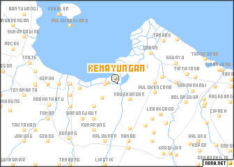 map of Kemayungan