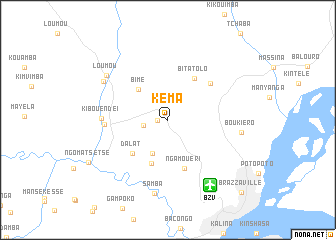 map of Kéma