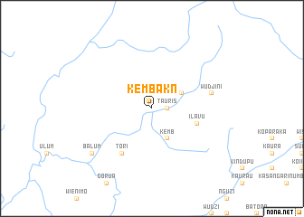 map of Kembakn