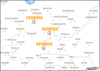 map of Kembang