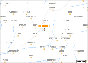 map of Kʼembat