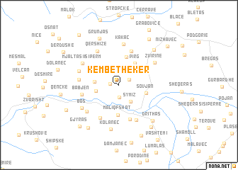 map of Këmbëthekër