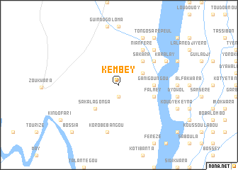 map of Kembey
