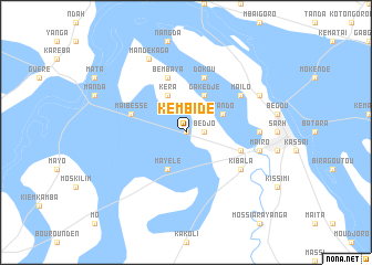 map of Kembidé