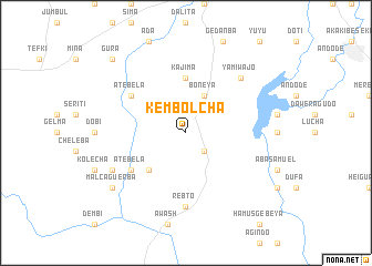 map of Kembolcha