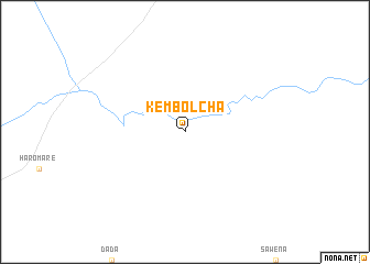 map of Kembolcha
