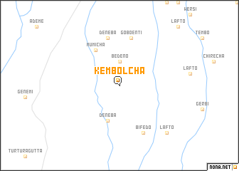 map of Kembolcha