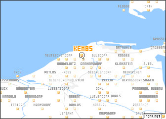 map of Kembs