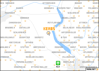 map of Kembs