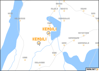 map of Kemdili