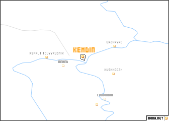 map of Kemdin