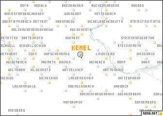 map of Kemel