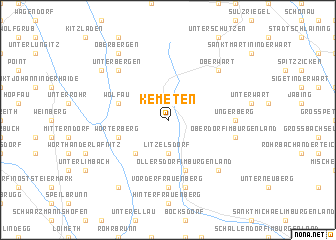 map of Kemeten