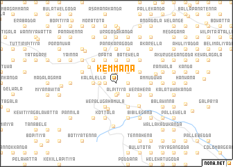 map of Kemmana