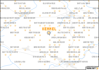 map of Kemmel