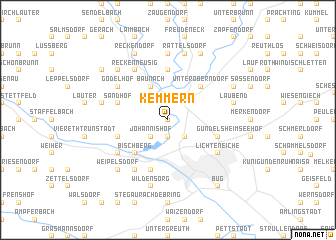 map of Kemmern