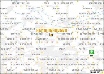 map of Kemminghausen