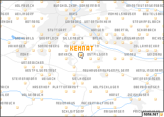 map of Kemnat