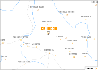 map of Kemodou