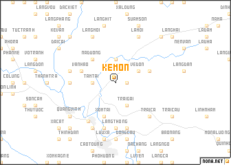map of Ke Mon