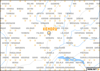 map of Kemoru