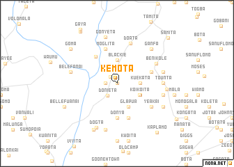 map of Kemota