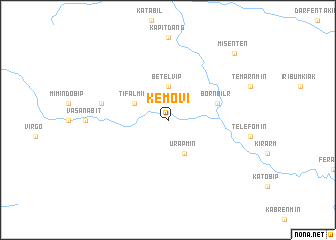 map of Kemovi