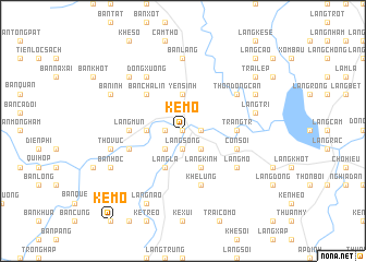 map of Kẻ Mo