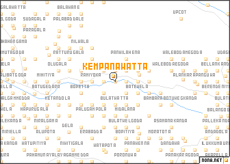 map of Kempanawatta