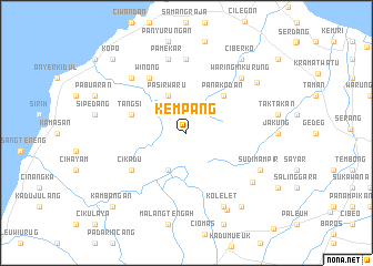 map of Kempang