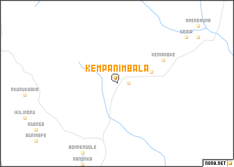 map of Kempani-Mbala