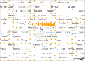 map of Kempenseheide