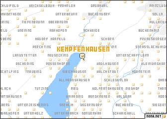 map of Kempfenhausen